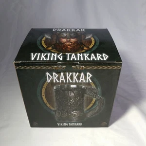 Drakkar | Viking Tankard | Viking Stein | New With Box - Picture 1 of 12