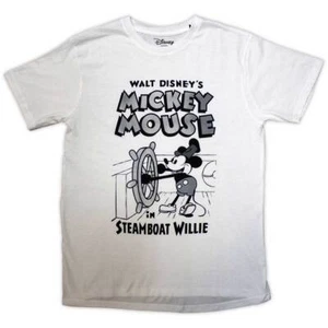 Mickey Mouse Unisex T-Shirt: Steamboat Willie - Picture 1 of 4