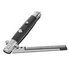 Stainless Steel Folding Comb - Portable Metal Pocket Comb