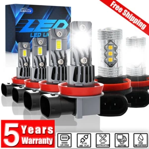 H9 H11 H11 LED Headlight High Power Lamps For Chevrolet Captiva Sport 2012-2015 - Picture 1 of 18