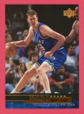 1999-00 Upper Deck UD Exclusives Shawn Bradley /100 #27 Dallas Mavericks - Image 1 of 2