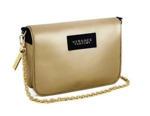 Versace Fragrance Gold Clutch Shoulder Crossbody Handbag - Picture 1 of 2