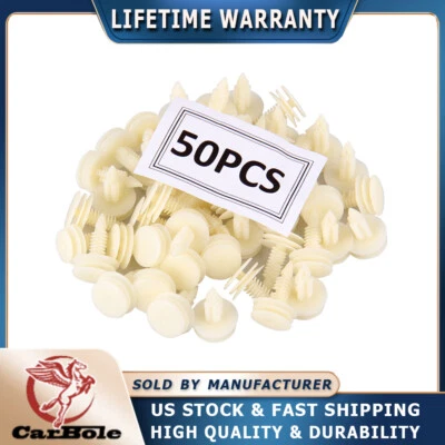 Зажимы фиксаторы панели заклепки двери автомобиля для Chevrolet Chevy S10 и GM GMC грузовика 50 шт. - Изображение 1 из 4