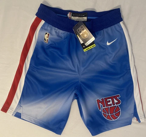 Nike 2020/21 Brooklyn Nets Classic Edition Swingman Shorts Men’s Small (30) Cover
