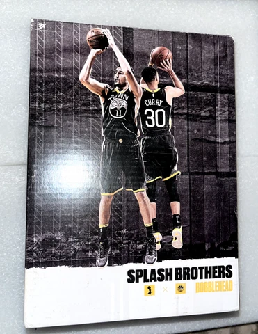 Golden State Warriors Steph Curry Klay Thompson Splash Brothers Bobblehead Cover