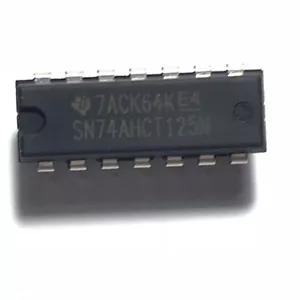 10PCS Texas Instruments SN74AHCT125N Quadruple Bus Buffer Gates 3-State New IC - Picture 1 of 12