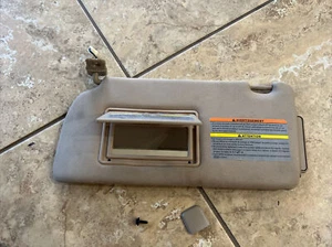 2005-2012 Nissan Pathfinder DriverSide Sun Visor OEM Tan - Picture 1 of 2