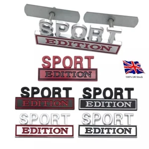 Sport Edition 3D Metall Auto Kofferraum/Grill Abzeichen Emblem - Bild 1 von 7