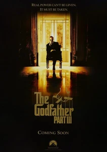 The Godfather Part III Movie Poster – Classic 90’s Vintage Poster - Wall Decor - Picture 1 of 5