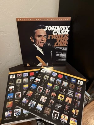 Johnny Cash I Walk the Line Mobile Fidelity Mofi MFSL 2LP 45RPM Near Mint - Image 1 of 3