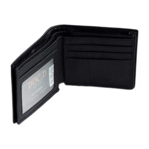 Mens Wallet Real Leather Purse ID Credit Card Holder Coin Pocket Gift New W13 - Picture 1 of 4
