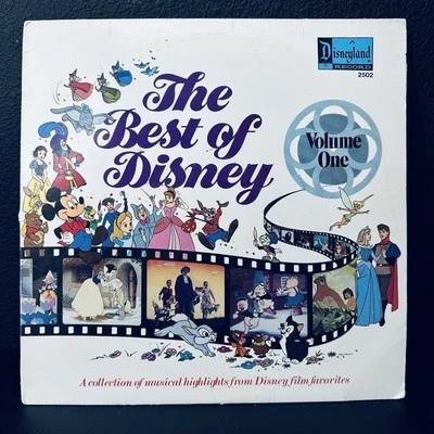 The Best of Disney Vol 1 LP Vinyl Record Zip-A-Dee-Doo-Dah, Heigh Ho, VG 1976 - Image 1 of 2