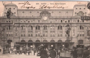 CPA 75 PARIS - Gare Saint-Lazare - Foto 1 di 2