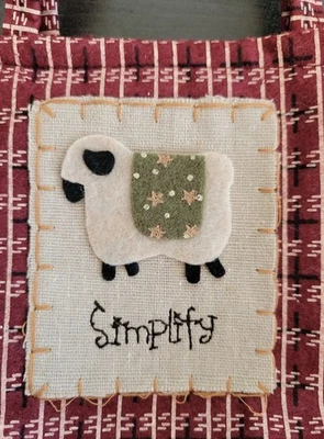 Bolsa de Regalo Bolso con Asas Pequeña Oveja Poliéster Material Reutilizable NUEVO Foto 1 de 4