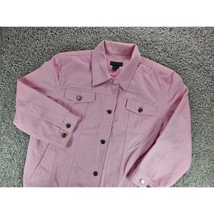 Lauren Jeans Company Ralph Lauren Jeansjacke Rosa Baumwolle Denim XL - Bild 1 von 8