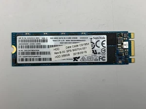 SanDisk SD9SN8W-256G-1006 256GB SSD X600 SATA M.2 2280 840704-001 Festplatte - Bild 1 von 4