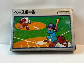 BASEBALL Famicom NES HVC-BA 1983 NTSC-J Nintendo Sports Action Video game USED