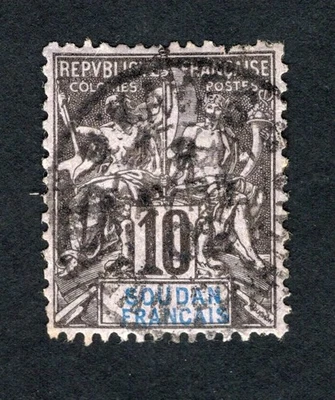 Sello Malí 1894 Mi#7 usado CV=31$ Foto 1 de 2