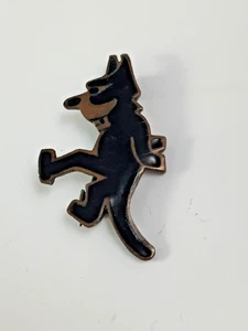 Vintage Felix the Cat black enamel badge, 1920s, Pathe advertising - Picture 1 of 5