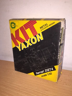 Yaxon Kit di Montaggio Metallo 1:43 F1 FERRARI 312 T4 1979 Scheckter MIB Vintage - Immagine 1 di 4