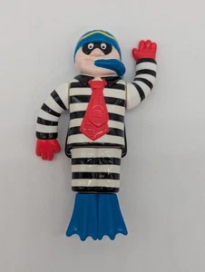 Hamburglar 1999 Kunststoff Figur McDonald’s "Swimming Club" Arme Wind  - Bild 1 von 11