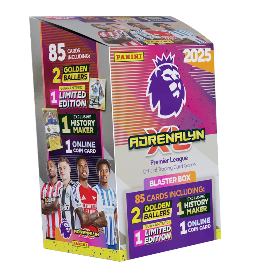Caja Blaster Panini Premier League 2024-25 Adrenalyn XL