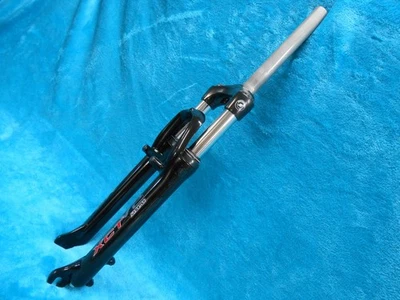 SR Suntour XCT V2 Suspension Fork – 26" – V-Brake & Disc Compatible 1 1/8 Black - Image 1 of 4