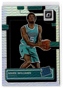 2022-23 Donruss Optic Mark Williams RC #245 Holo Charlotte Hornets - Picture 1 of 2