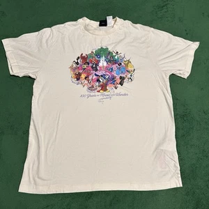 Disney 100 T-Shirt Size Mens Medium Mickey CoCo Aladdin Stitch Ariel Peter Pan - Picture 1 of 7