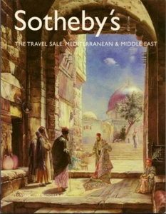 SOTHEBY’S TRAVEL Mediterranean Middle East Art Book Map - Imagen 1 de 1