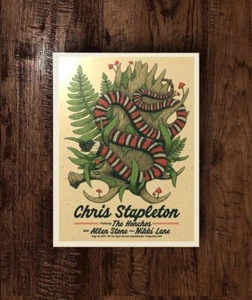 Chris Stapleton Ridgefield Washington 2024 26 luglio poster concerto spettacolo ufficiale - Foto 1 di 1