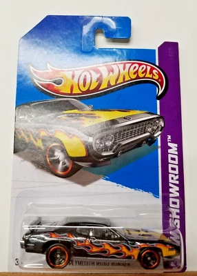 Hot Wheels Showroom 2013 Heat Fleet '71 Plymouth Road Runner Foto 1 de 4