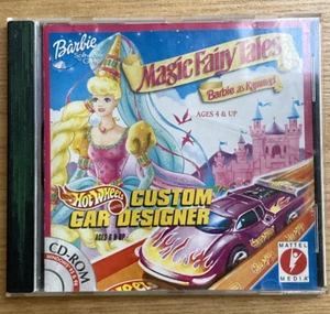 Barbie as Rapunzel Magic Fairy Tales & Hot Wheels Custom Car Designer PC 1999 - Picture 1 of 4