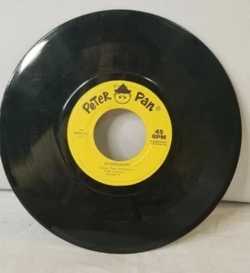 Peter Pan Records Schultage NUR SCHALLPLATTE kein Cover 45 U/min. - Bild 1 von 11