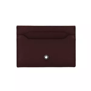 Montblanc Sartorial Cuero 5CC Tarjetero Estuche Cubierta Cartera Monedero para Hombres - Imagen 1 de 9