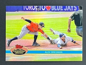 ALEX BREGMAN 2021 Stadium Club #118 1991 Variation Houston Astros - Picture 1 of 2