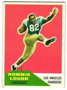 Rommie Loudo 1960 Fleer NFL Card #90 EX - Picture 1 of 2
