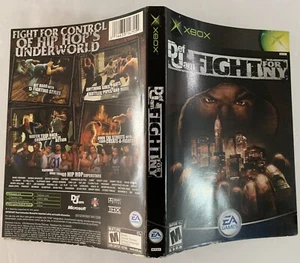 Def Jam: Fight for NY (Microsoft Xbox, 2004) Case Insert And Manual Only - Picture 1 of 4