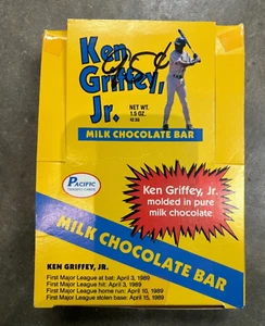 1989 Pacific Ken Griffey Jr RC Rookie Candy Bar Box 24 Riegel mit 21 BARS - Bild 1 von 3