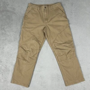 LL Bean Katahdin Hose Herren 38 fest Doppelknie Arbeitslatzhose Zimmermann 38x32 - Bild 1 von 10