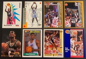DAVID ROBINSON 8 card lot San Antonio Spurs EX/NM - Bild 1 von 2