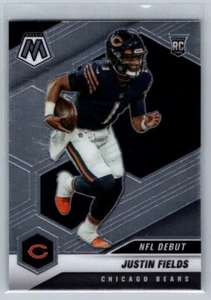 2021 Panini Mosaic #242 Justin Fields NFL Debut - Picture 1 of 2