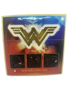 Wonder Woman 2017 Movie Promo Gold Logo Sticker NEW - Picture 1 of 3