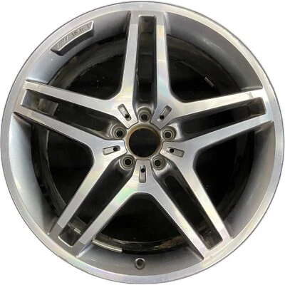 Llanta gris Mercedes-Benz 21x9 clase Gle OEM stock de fábrica 2018-2019 Foto 1 de 4