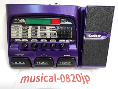DigiTech Vocal 300 Vocal Multi-Effets Processor Voice Changer - Photo 1/3
