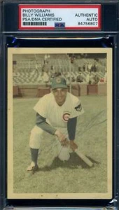 Billy Williams PSA DNA Signed Original 1960`s Photo Autographed Cubs - Picture 1 of 1