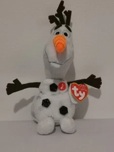 Ty Beanie Olaf Frozen Snowman With Tag *Sound Not Working* - Picture 1 of 5
