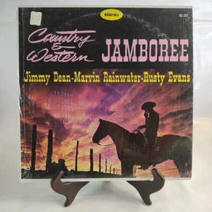 LP Country Western Jamboree Jimmy Dean Rusty Evans Almor Stereo Original Shrink - Picture 1 of 4