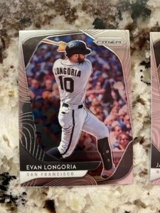 Tarjeta base Panini Prism Prizm 2020 Gigantes de San Francisco Evan Longoria #79 - Imagen 1 de 1