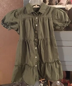 Blush Girls Dress Size 10/large Green - Imagen 1 de 2